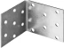 Крепежный угол ЗУБР "МАСТЕР" равносторонний, 50х60х60мм, 50 шт 310205-050-060 купить в Надыме