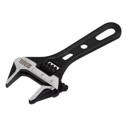 Ключ разводной 115 мм Denzel, CrV, кованый, укороченная рукоятка 15751 купить в Надыме