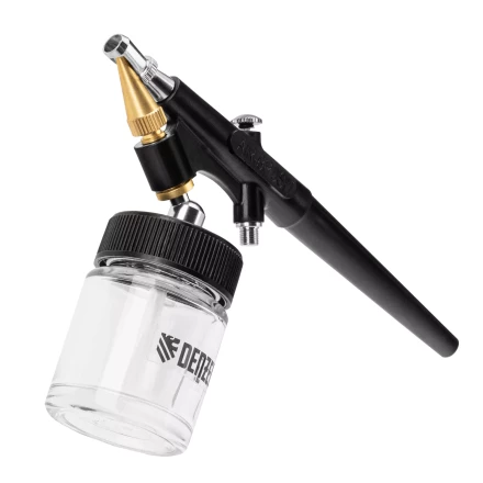 Аэрограф с нижним бачком Denzel AB2, 0,8 мм, 22 мл, 11 л/мин 57311 купить в Надыме