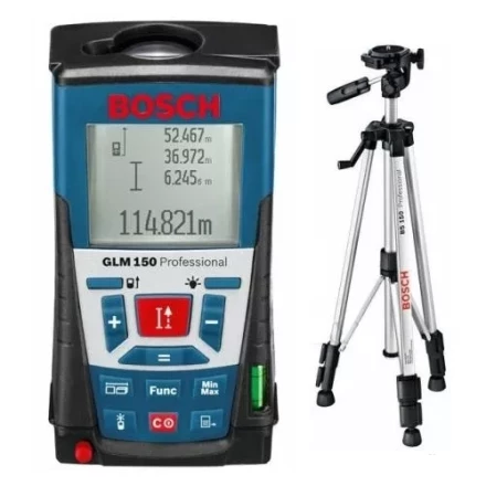 Лазерный дальномер Bosch GLM 250 + штатив BS 150 купить в Надыме
