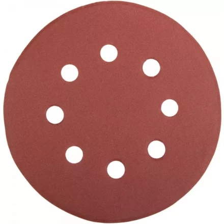 Круг шлифовальный универсальный STAYER "MASTER" из абразивной бумаги на велкро основе, 8 отверстий, Р320, 115мм, 5шт 35450-115-320 купить в Надыме