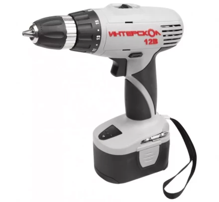 Дрель-шуруповерт аккумуляторная Интерскол ДА-10/12 ЭР 12В купить в Надыме
