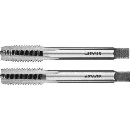 Комплект метчиков STAYER &quot;MASTER&quot;, сталь 9ХС, М12х1,5, 2 шт 28025-12-1.5-H2 купить в Надыме