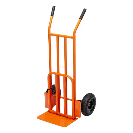 Тележка ручная 2-х колесная Сибртех 69302, усиленная, г/п 250кг, откидная платформа 530х400мм купить в Надыме