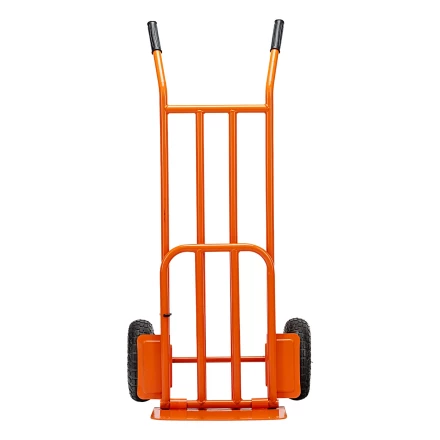 Тележка ручная 2-х колесная Сибртех 69302, усиленная, г/п 250кг, откидная платформа 530х400мм купить в Надыме