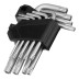 Набор ключей имбусовых Torx-Tempered, TT10-50, CrV, 9 шт. Сибртех 123707 купить в Надыме