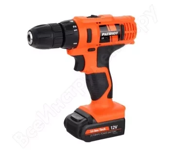 Дрель-шуруповерт аккумуляторная PATRIOT BR 111 Li в кейсе купить в Надыме