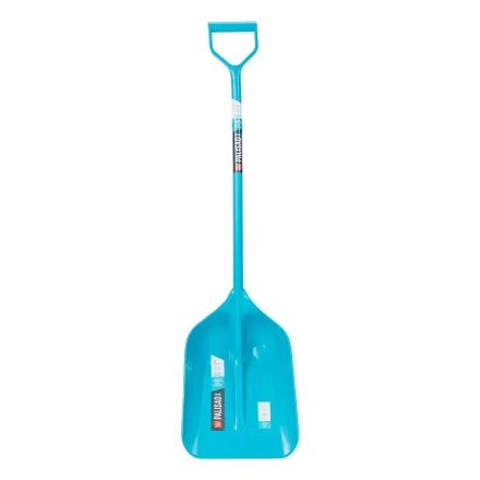 Лопата для уборки снега Palisad 61795, полипропилен, 330х490х1265 мм, цельнолитая конструкция, LUXE купить в Надыме