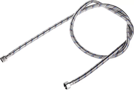 Подводка гибкая ЗУБР для воды, оплетка из нержавеющей стали, г/ш 1/2" - 1,5м 51005-G/S-150 купить в Надыме