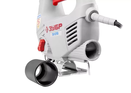 Лобзик ЗУБР, 3-х позиционный маятниковый ход, сталь-8мм/дерево-65мм, 500–3000ходов/мин, 570Вт ЗЛ-570Э купить в Надыме