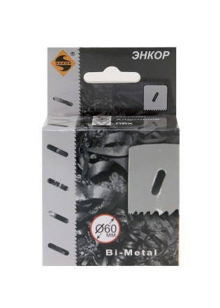 Коронка Bi-Metal Ф60 мм М3 Энкор 24160 купить в Надыме
