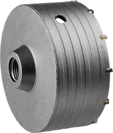 Коронка по бетону ЗУБР "ПРОФЕССИОНАЛ" без державки, 125 мм, резьбовая посадка коронки М22 29180-125 купить в Надыме