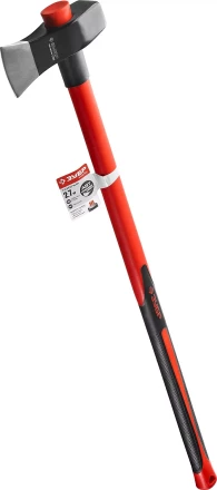 Колун ЗУБР "МАСТЕР" кованый с двухкомпонентной фиберглассовой рукояткой, 2,7кг/900мм 20623-27 купить в Надыме