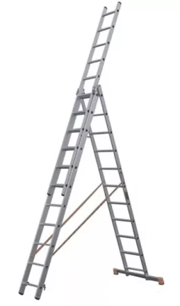 Лестница 3-х секционная алюминиевая 3*11 1013308 купить в Надыме