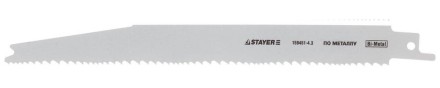 Полотно STAYER &quot;PROFI&quot; S345XF к саб эл.ножов Bi-Met,дер с гвозд,лист мет,Al проф 3-18мм,пласт,стеклопл,200/2,1-4,3мм 159451-4.3 купить в Надыме