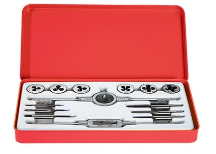 Набор метчиков и плашек М3 - М10 14 предметов MATRIX MASTER 77345 купить в Надыме