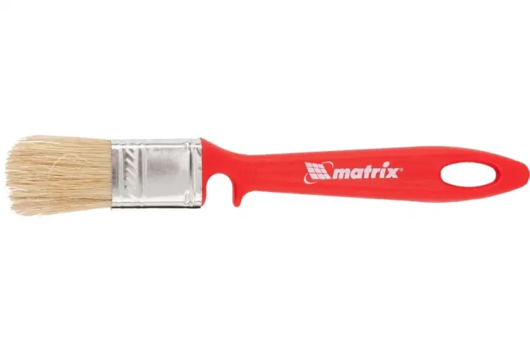 Кисть флейцевая "ЭМАЛИ" 25х10 мм MATRIX Color Line 83350 купить в Надыме
