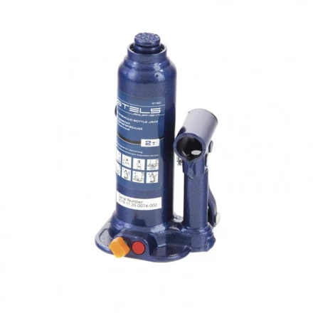 Домкрат гидравлический бутылочный 2 т h подъема 178-338 мм Stels 51160 купить в Надыме