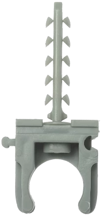 Скоба-держатель для металлопластиковых труб с дюбелем серия МАСТЕР купить в Надыме