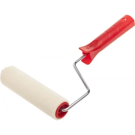 МИДИ-валик ЗУБР ЭКСПЕРТ "ВЕЛЮР", 100% шерсть, ворс 4мм, ручка 6мм, d=32/150мм 03535-15 купить в Надыме