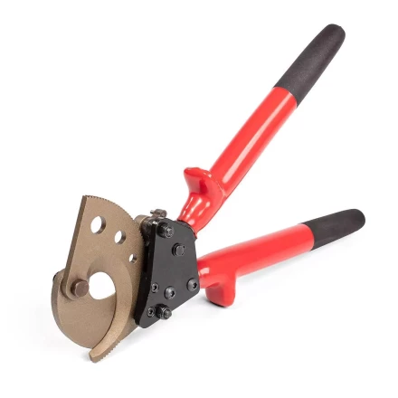 Секторные ножницы диэлектрические КВТ НСТи-40 для резки кабелей до 40 мм, проводов АС со стальным сердечником и прутков из низкоуглеродистой стали (84395) купить в Надыме