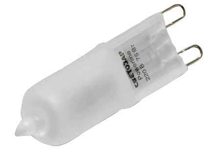 Лампа галогенная СВЕТОЗАР капсульная, матовое стекло, цоколь G9, диаметр 13мм, 25Вт, 220В SV-44892-M купить в Надыме