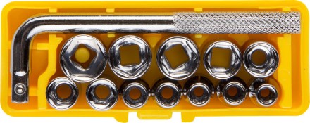 Набор STAYER Торцовые головки &quot;MASTER&quot; POCKET в пласт боксе, 13 предметов 2-26089-H13 купить в Надыме