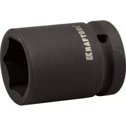 Торцовая головка KRAFTOOL "INDUSTRIE QUALITAT" ударная (3/4"), FLANK, Cr-Mo, фосфатированная, 24 мм 27945-24_z01 купить в Надыме