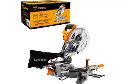 Пила торцовочная DEKO DKMS2200-255 Laser, 063-4218 купить в Надыме