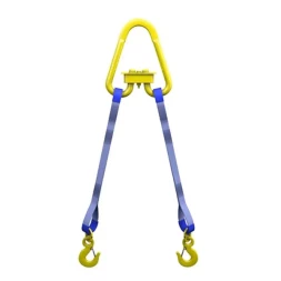 Строп текстильный двухветвевой 2СТ 5 т L=6.5 м SF7 120 мм Звено РТ-3