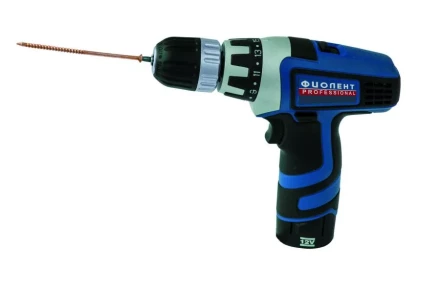 Дрель-шуруповерт аккумуляторная Фиолент ДША1-10-РЭ4-12В Li-Ion купить в Надыме