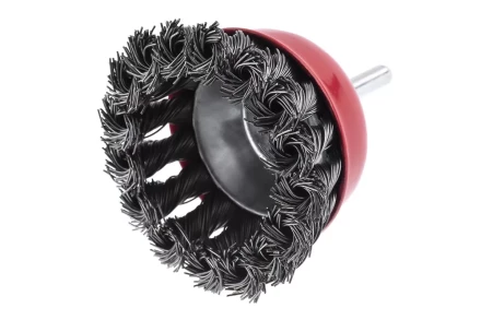 Кордщетка HAMMER чаша 63мм для дрели витая сталь (207-203) купить в Надыме