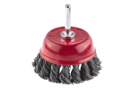 Кордщетка HAMMER чаша 63мм для дрели витая сталь (207-203) купить в Надыме