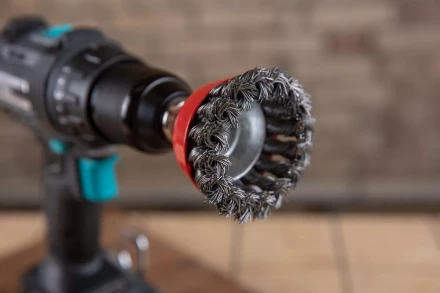 Кордщетка HAMMER чаша 63мм для дрели витая сталь (207-203) купить в Надыме