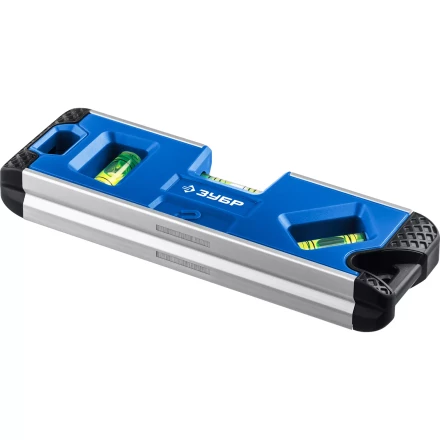 ЗУБР КОМПАКТ 3М, 150 мм, Т-образный усиленный профиль, магнитный компактный уровень, Профессионал (34552) купить в Надыме