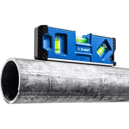 ЗУБР КОМПАКТ 3М, 150 мм, Т-образный усиленный профиль, магнитный компактный уровень, Профессионал (34552) купить в Надыме