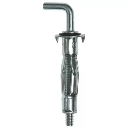 Анкер ЗУБР для пустотелых конструкций оцинкованный, с крюком, М4х32х13мм, ТФ6, 2шт 4-302496-04-032 купить в Надыме