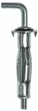 Анкер ЗУБР для пустотелых конструкций оцинкованный, с крюком, М4х32х13мм, ТФ6, 2шт 4-302496-04-032 купить в Надыме