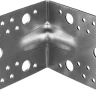 ЗУБР УКУ-2.5, 90 x 105 x 105 x 2.5 мм, цинк, усиленный крепежный уголок (31011-105) купить в Надыме