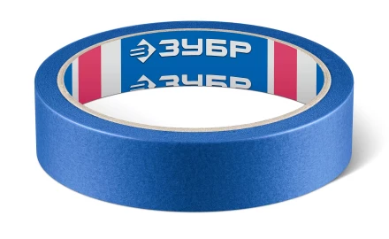 ЗУБР №100 24 мм х 25 м, для гладких и слегка шероховатых поверхностей, малярная лента, Профессионал (12141-24) купить в Надыме
