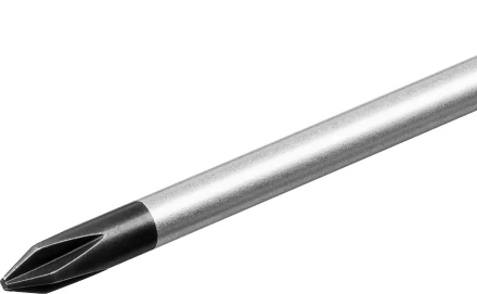 Отвертка ЗУБР "МАСТЕР", хром-ванадиевая сталь, эргономичная двухкомпонентная рукоятка, PH № 2-150мм 25232-2-15 купить в Надыме