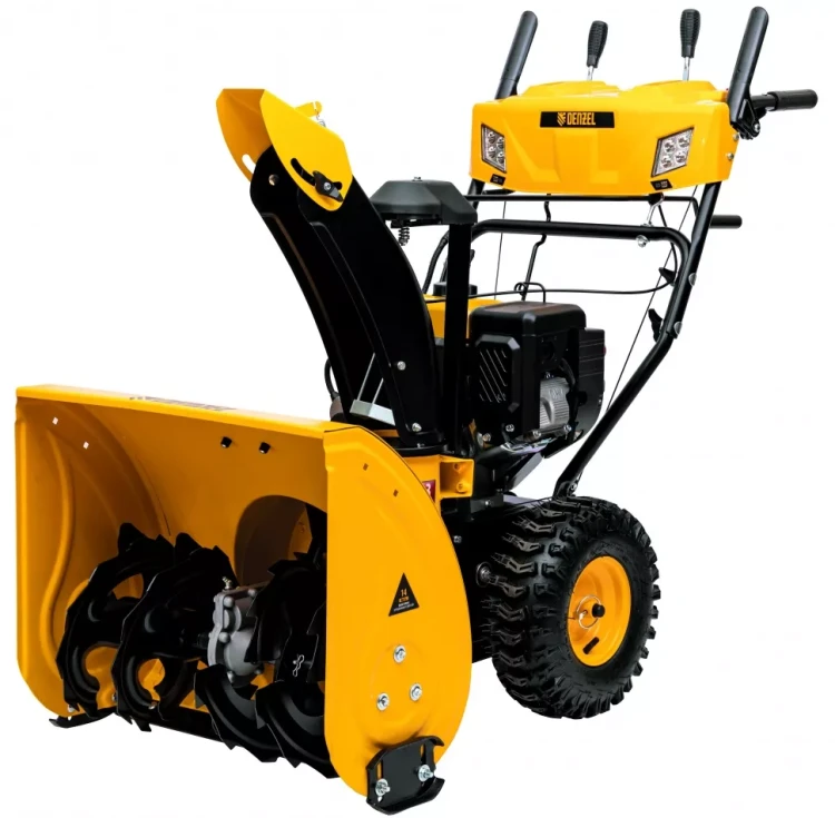 Бензиновая снегоуборочная машина SBM 610S PRO, 212 cc, электростартер, фара, обогрев Denzel 97654 купить в Надыме