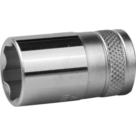 Торцовая головка KRAFTOOL "INDUSTRIE QUALITAT", Cr-V, SUPER-LOCK, хромосатинированная, 1/2", 16 мм 27801-16_z01 купить в Надыме