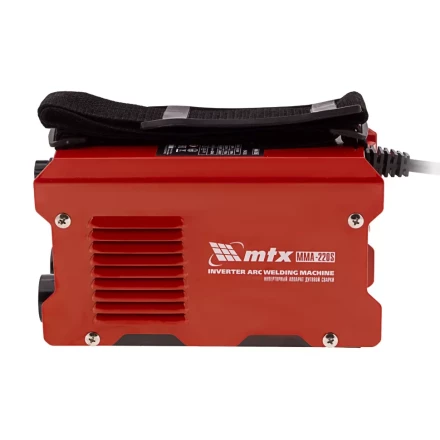 Инверторный аппарат дуговой сварки MMA-220S, 220 А, ПВ60%, диаметр электрода 1,6-5 мм MTX 94392 купить в Надыме
