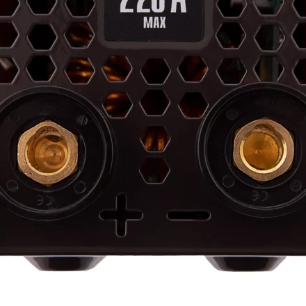 Инверторный аппарат дуговой сварки MMA-220S, 220 А, ПВ60%, диаметр электрода 1,6-5 мм MTX 94392 купить в Надыме