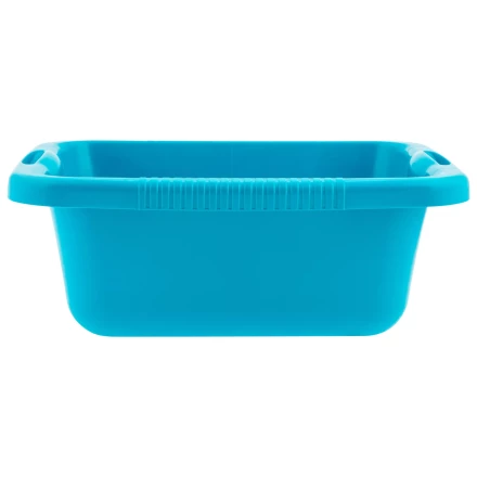 Таз пластмассовый прямоугольный 25 л, бирюзовый, Home Palisad 929935 купить в Надыме
