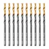 Сверло по металлу, 3,8 мм, HSS-Tin, Golden Tip, 10 шт. Denzel 717208 купить в Надыме