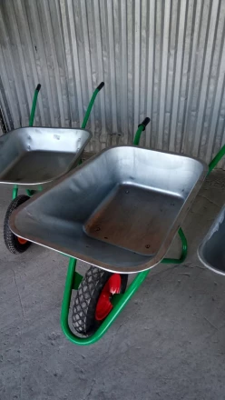 Тачка садово-строительная усиленная грузоподъемность 200 кг объем 90 л PALISAD 68935 купить в Надыме