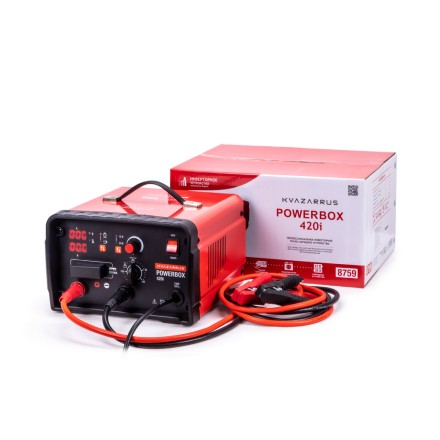 Инверторное пуско-зарядное устройство KVAZARRUS PowerBox 420i, таймер, цветная коробка купить в Надыме