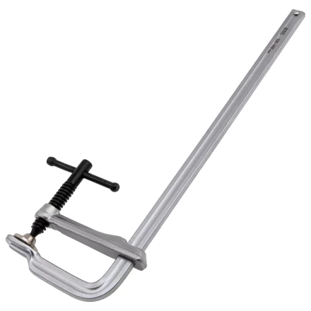 Струбцина F-образная Denzel 20471, 100x400мм, кованая купить в Надыме